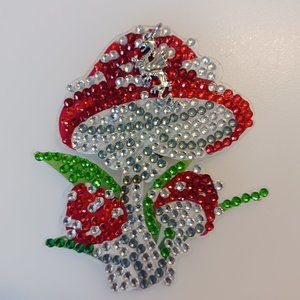 Magnet mushroom dragon charm